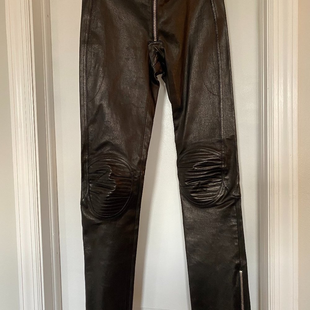 Plein Sud Leather Pants